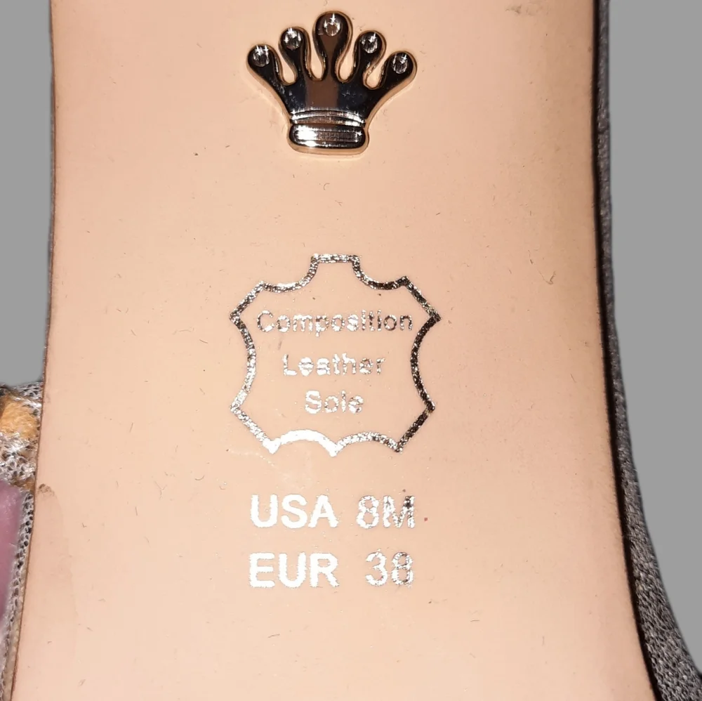 Nina gold rhinestone heels - Picture 3 of 5